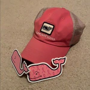 Vineyard Vines Adjustable Cap w/ Stickers